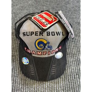 Los Angeles Rams Super Bowl Champions Hat Puma NFL Snapback Vintage OSFA